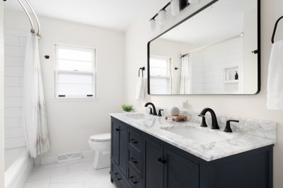 Double Vanity Setup
