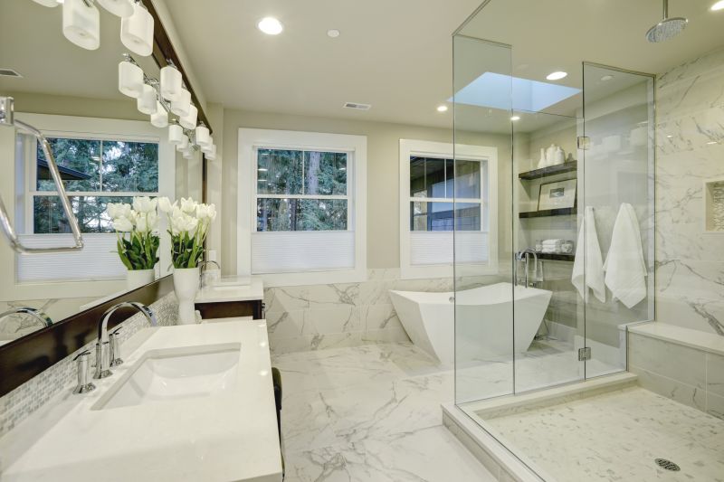 Spacious Master Bathrooms